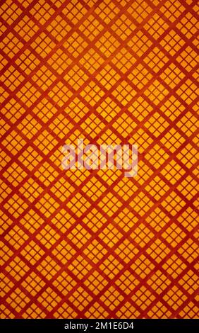 Wood texture with checked patterns as background Stock Photo