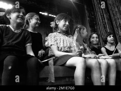 RUS, UdSSR, Irkutsk: Impressions from the USSR 1972 Siberia. Bratsk Kindergarten Stock Photo
