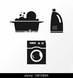 https://l450v.alamy.com/450v/2m1eb0a/amazing-and-simple-tools-to-wash-clothes-image-graphic-icon-logo-design-abstract-concept-vector-stock-can-be-used-as-a-symbol-related-to-laundry-2m1eb0a.jpg