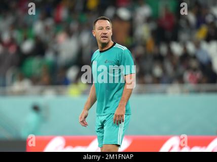 Team A's John Terry during a Workers and FIFA Legends Match at the Al Thumama Stadium, Doha, Qatar. Picture date: Monday December 12, 2022. Stock Photo