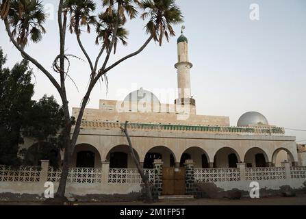 Sheikh Hanafi Mosque in Massawa Stock Photo