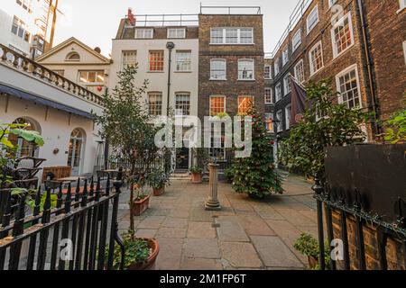 Pickering Place in St James's Mayfair, London, SW1 Stock Photo