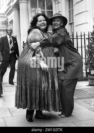 American actress Fran Fullenwider in London 1978 Stock Photo