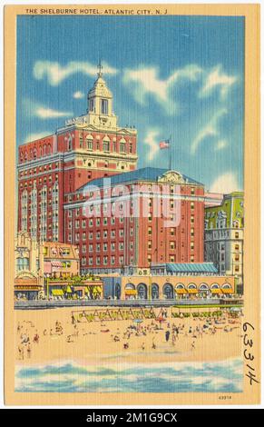 安西水丸 版画作品(Shelton Hotel) The Shelburne Hotel, Atlantic City, New Jersey Stock Photo - Alamy
