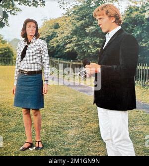 BLOW-UP (aka Blowup or Blow Up) 1966 Premier Productions film with Vanessa Redgrave and David Hemmings Stock Photo