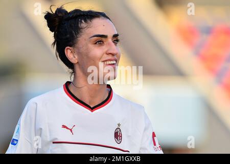 Florence, Italy. 26th Nov, 2022. Martina Piemonte (AC Milan) during ACF Fiorentina vs AC Milan, Italian football Serie A Women match in Florence, Italy, November 26 2022 Credit: Independent Photo Agency/Alamy Live News Stock Photo