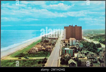 Virginia Beach, Virginia , Beaches, Cities & towns, Hotels, Tichnor Brothers Collection, postcards of the United States Stock Photo