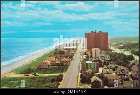 Virginia Beach, Virginia , Beaches, Cities & towns, Hotels, Tichnor Brothers Collection, postcards of the United States Stock Photo