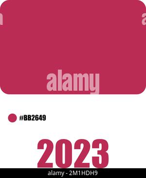 Abstract blurred Viva Magenta trend color of year 2023 gradient vector background. Textured backdrop. Digital screen. Premium banner. Copy space. NFT card. Cover. design. Vector illustration Stock Vector