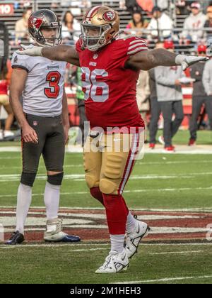 San Francisco 49ers wide receiver Tay Martin (83) runs with the ball during  the NFL football team's training camp in Santa Clara, Calif., Monday, Aug.  1, 2022. (AP Photo/Josie Lepe Stock Photo - Alamy