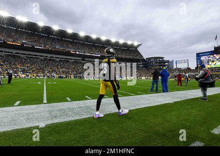 DEC 11th, 2022: Diontae Johnson #18 during the Steelers vs Ravens game in  Pittsburgh, PA. Jason Pohuski/CSM/Sipa USA(Credit Image: © Jason  Pohuski/Cal Sport Media/Sipa USA Stock Photo - Alamy