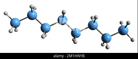 structural formula of octane