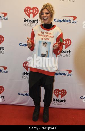 Philadelphia, Pennsylvania, USA. 12th Dec, 2022. (NEW) Jax arrives on the Red Carpet at the Q102 iHeartRadio Jingle Ball. December 12, 2022, Philadelphia, Pennsylvania, USA: Jax arrives on the red carpet at the Q102 iHeartRadio Jingle Ball presented by Capital One at Wells Fargo Center in Philadelphia. Credit: Kyle Mazza/TheNews2 (Credit Image: © Kyle Mazza/TheNEWS2 via ZUMA Press Wire) Stock Photo