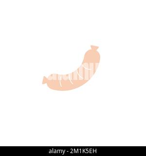 Vector sosis can be used for children book, alphabet book, etc. Stock Vector