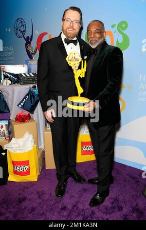 December 11, 2022, Los Angeles, California, USA: LOS ANGELES - DEC 11: Adam Sharp, Levar Burton at the 2022 Children's & Family Emmys at the Wilshire Ebell Theatre on December 11, 2022 in Los Angeles, CA (Credit Image: © Nina Prommer/ZUMA Press Wire) Stock Photo