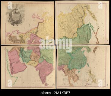 Asia , Asia, Maps Norman B. Leventhal Map Center Collection Stock Photo