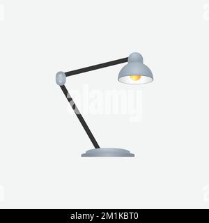 Desk Lamp Icon. Office Concept. - Vector. Vector illustration Stock Vector