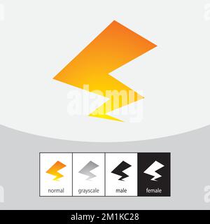 E Letter Logo. - Vector. Vector illustration Stock Vector