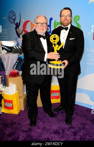 December 11, 2022, Los Angeles, California, USA: LOS ANGELES - DEC 11: Terry Oâ€™Reilly, Adam Sharp at the 2022 Children's & Family Emmys at the Wilshire Ebell Theatre on December 11, 2022 in Los Angeles, CA (Credit Image: © Nina Prommer/ZUMA Press Wire) Stock Photo
