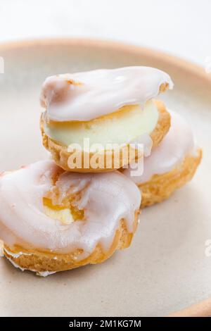 still life of  cream puffs Stock Photo