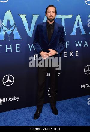 Los Angeles, USA. 12th Dec, 2022. Joel David Moore walking the red carpet at the US Premiere of 20th Century Studios “Avatar: The Way of Water” at Dolby Theater in Los Angeles, CA on December 12, 2022. (Photo By Scott Kirkland/Sipa USA) Credit: Sipa USA/Alamy Live News Stock Photo