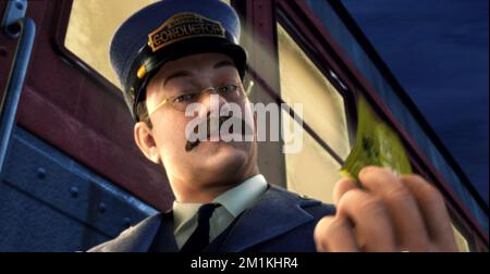 The Polar Express  Tom Hanks Stock Photo