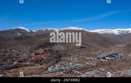 Wutaishan in Shanxi Province, China Stock Photo