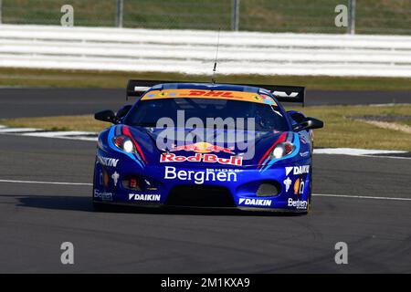 Christopher Compton Goddard, Ferrari 430, Masters Endurance Legends, two races across the weekend on the full Grand Prix circuit, featuring contempora Stock Photo