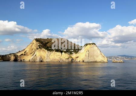 Landscape Capo Miseno Gulf of Pozzuoli Stock Photo