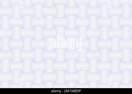 Light woven pattern in realistic style for print and design. Vector illustration. Stock Vector