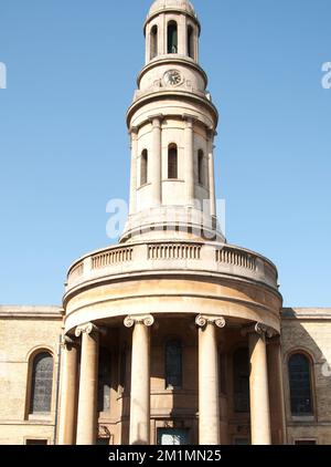 St Mary's Church, Bryanston Square, Marylebone, London, UK Stock Photo