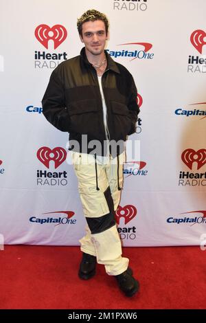 Lauv arrives on the Red Carpet at the Q102 iHeartRadio Jingle Ball Presented By Capital One at Wells Fargo Center in Philadelphia, Pennsylvania on December 12, 2022. (Photo By Kyle Mazza/Sipa USA) Stock Photo