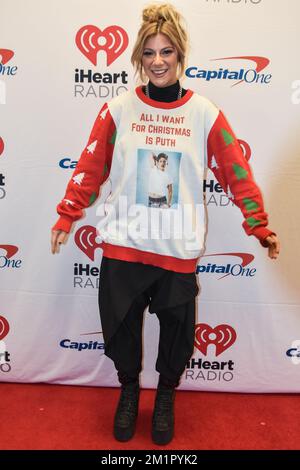 Jax arrives on the Red Carpet at the Q102 iHeartRadio Jingle Ball Presented By Capital One at Wells Fargo Center in Philadelphia, Pennsylvania on December 12, 2022. (Photo By Kyle Mazza/Sipa USA) Stock Photo