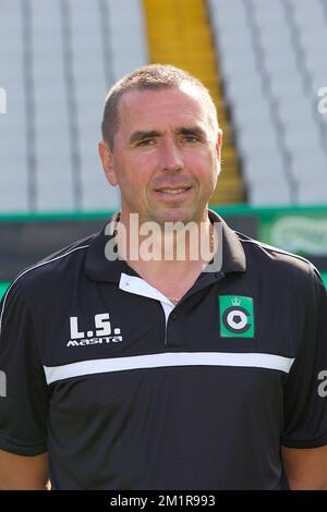 Cercle's head coach Lorenzo Staelens pictured during the Jupiler Pro