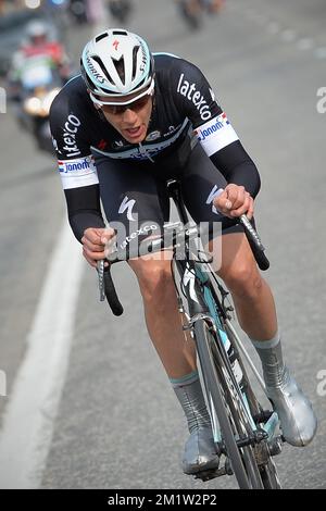 Dutch Niki Terpstra of team Omega Pharma - Quick Step pictured during ...