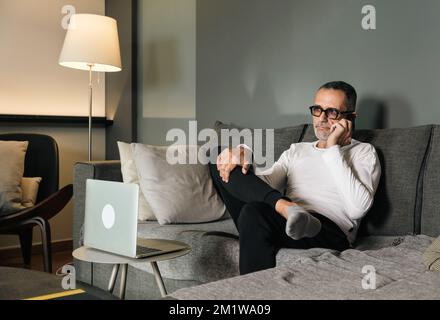 Man talking on the phone. Stock Photo