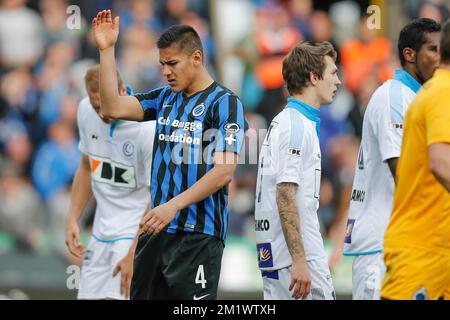 Anderlecht - Club Brugge 30-11-2014, Oscar Duarte of Club B…