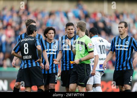 Anderlecht - Club Brugge 30-11-2014, Oscar Duarte of Club B…