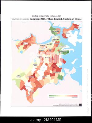 Boston's diversity index, 2010 : measures of diversity : race , Boston ...