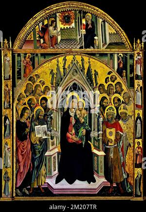 Giovanni di Paolo (Italian, c. 1403 - 1482 ), The Adoration of the Magi ...