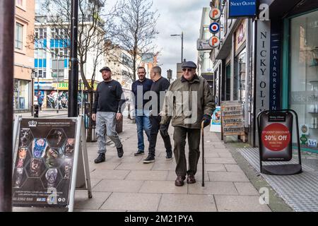 manchester street scenes Stock Photo