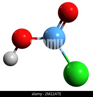 3D image of Carbonic acid skeletal formula - molecular chemical ...