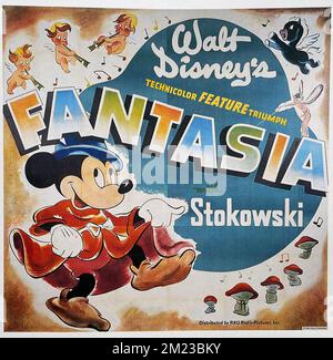 FANTASIA 1940 animated musical cartoon series from Walt Disney Stock Photo