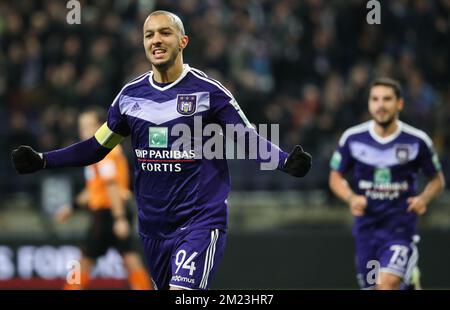 Players Fc Hermannstadt Celebrating After Scoring Editorial Stock