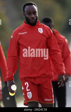 Standard's Reginal Goreux pictured during the fourth day of the winter training camp of Belgian first division soccer team Standard de Liege, in Marbella, Spain, Wednesday 11 January 2017. BELGA PHOTO YORICK JANSENS Stock Photo