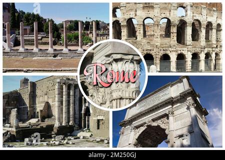 Rome - Caput Mondi - The capital of the ancient Roman Empire and today ...