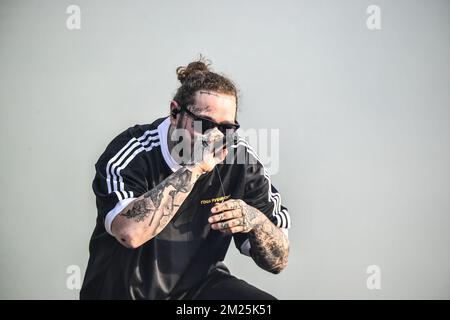 Governors Ball - Post Malone in concert Stock Photo