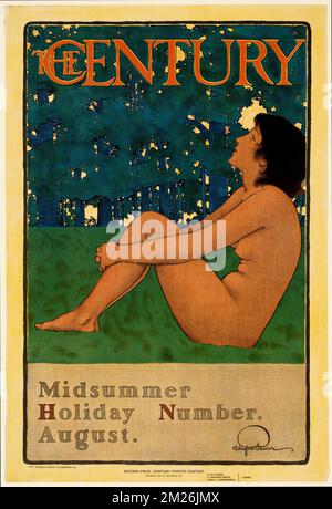 The century midsummer holiday number. August. , Periodicals Stock Photo