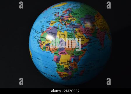 The planet earth | La planète terre 18/01/2018 Stock Photo