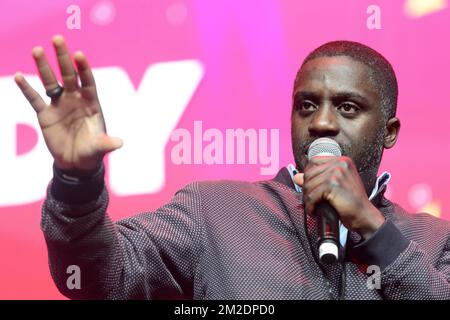 Kings of Comedy pour une soiree a Bruxelles de Rire ensemble contre le racisme - Kody 13/03/2018 Stock Photo